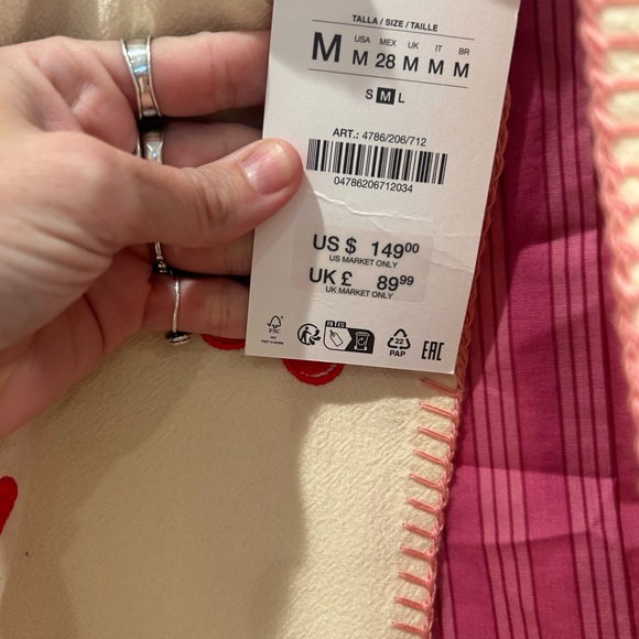 Zara Embroidered Jacket - Picture 7 of 8